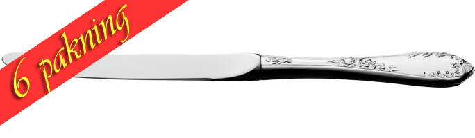 6 pakning Stor spisekniv Tradition 023004