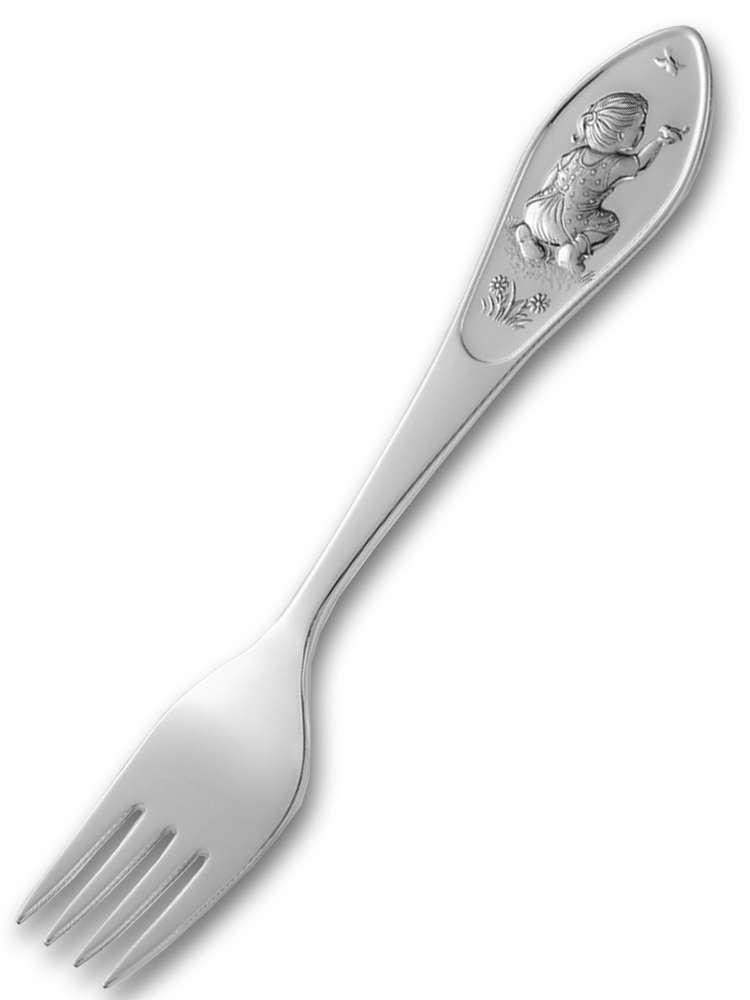 Du som metter liten fugl barnegaffel pike 9709