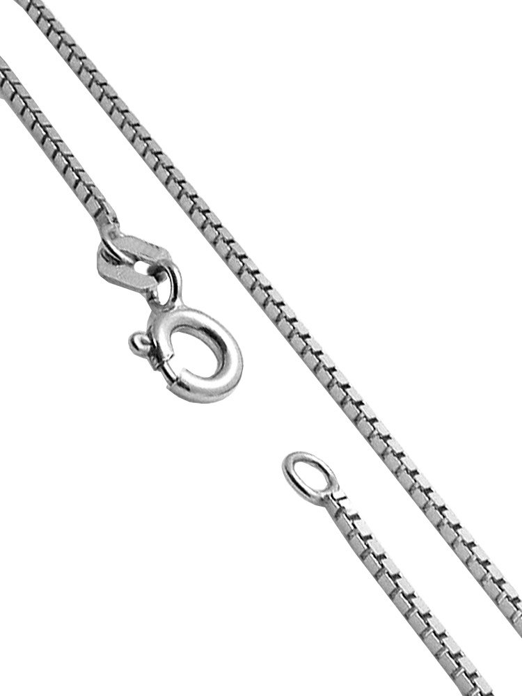 Rodinert Sølvkjede 1,3mm