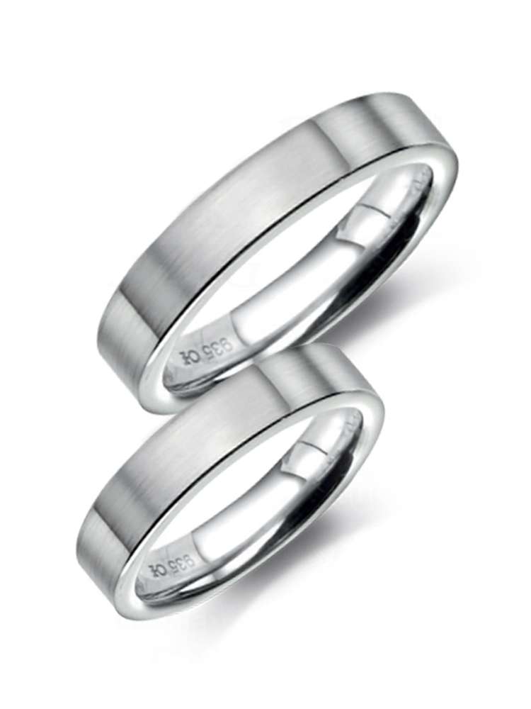 Sølv forlovelsesringer NS1140