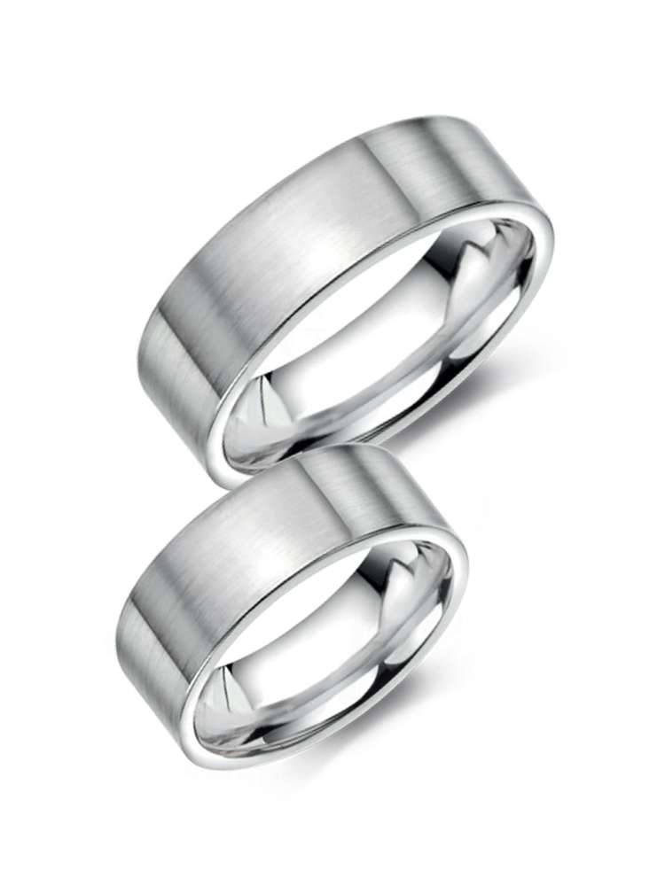 Sølv forlovelsesringer NS1170