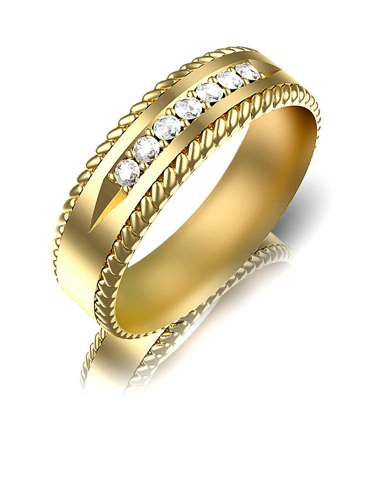 Gult Gull ring 5642000172000_065