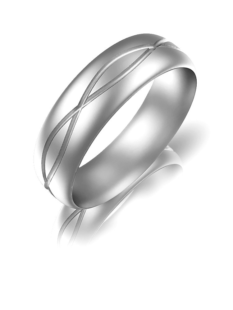 Hvitt gull ring 6610008000001_060