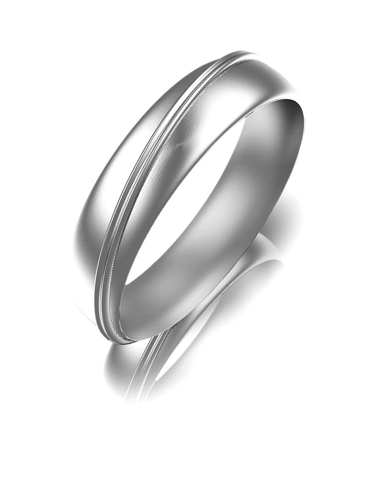 Hvitt gull ring 6518000000000_055