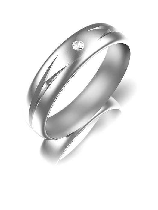 Hvitt gull ring 6510060112001_050
