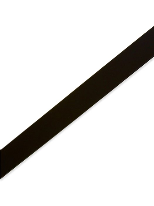 Bunadsølv skinnlist, 5 cm, svart, nr. 545001