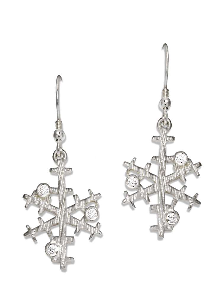 Vinter Årstids hjerte Ørepynt