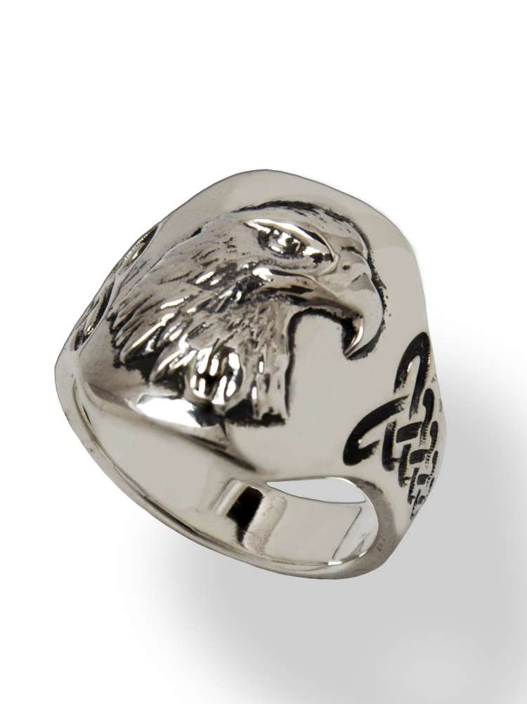 Ørn ring i sølv