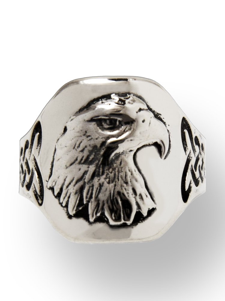 Ørn ring i sølv