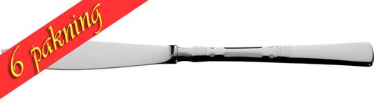 6 pakning  Fiskekniv m/sølvklinge Bankett 034024