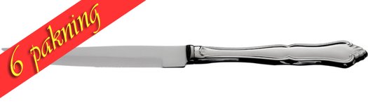 6 pakning Biffkniv Märtha 014091