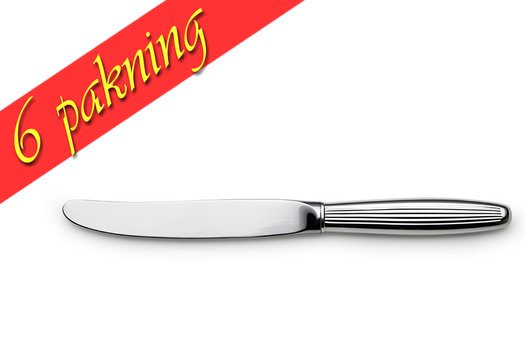 6 pakning  Åre Liten spisekniv med kort skaft