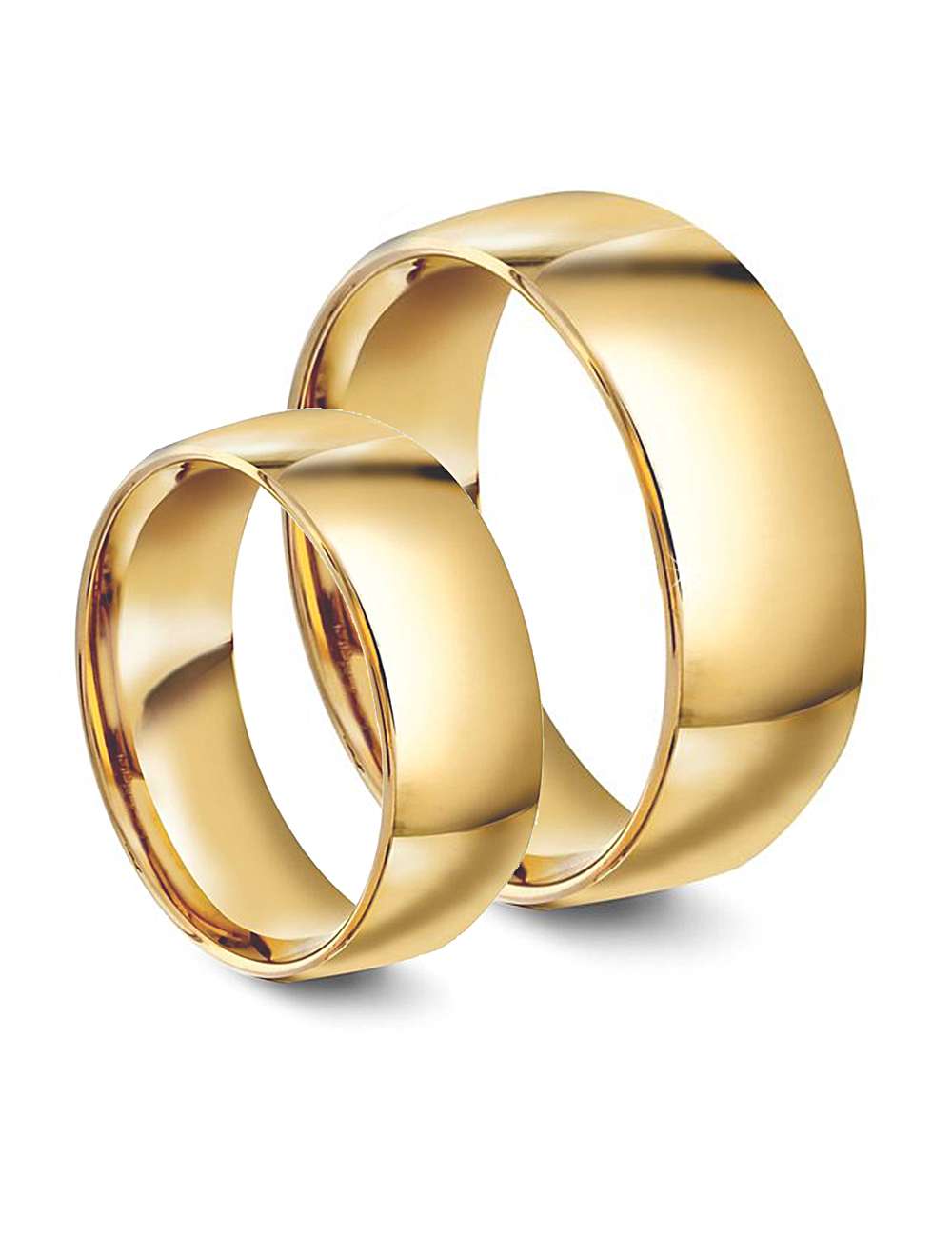 Giftering-Forlovelsesring 7 mm bred