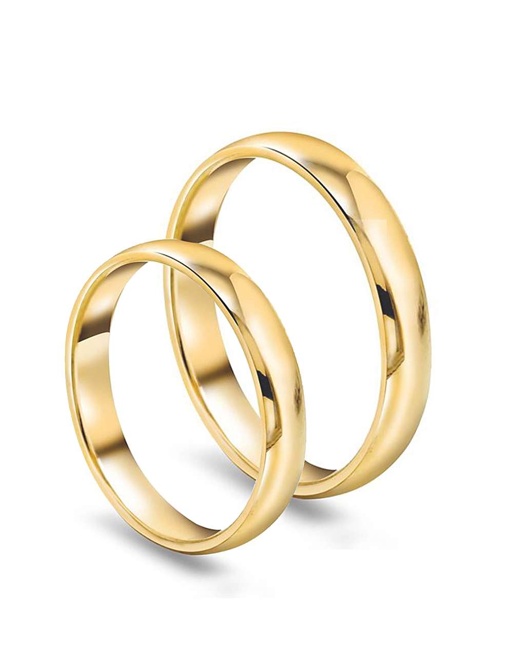 Giftering-Forlovelsesring 3 mm bred