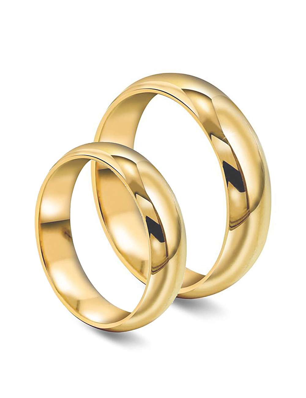 Giftering-Forlovelsesring 5 mm bred