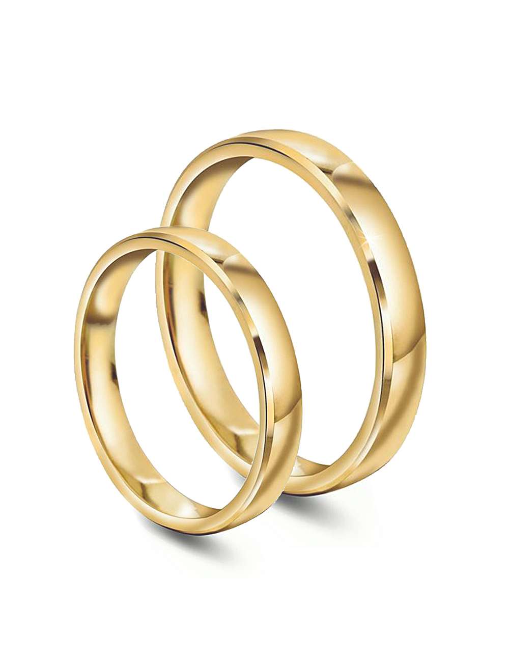 Giftering-Forlovelsesring 3 mm bred