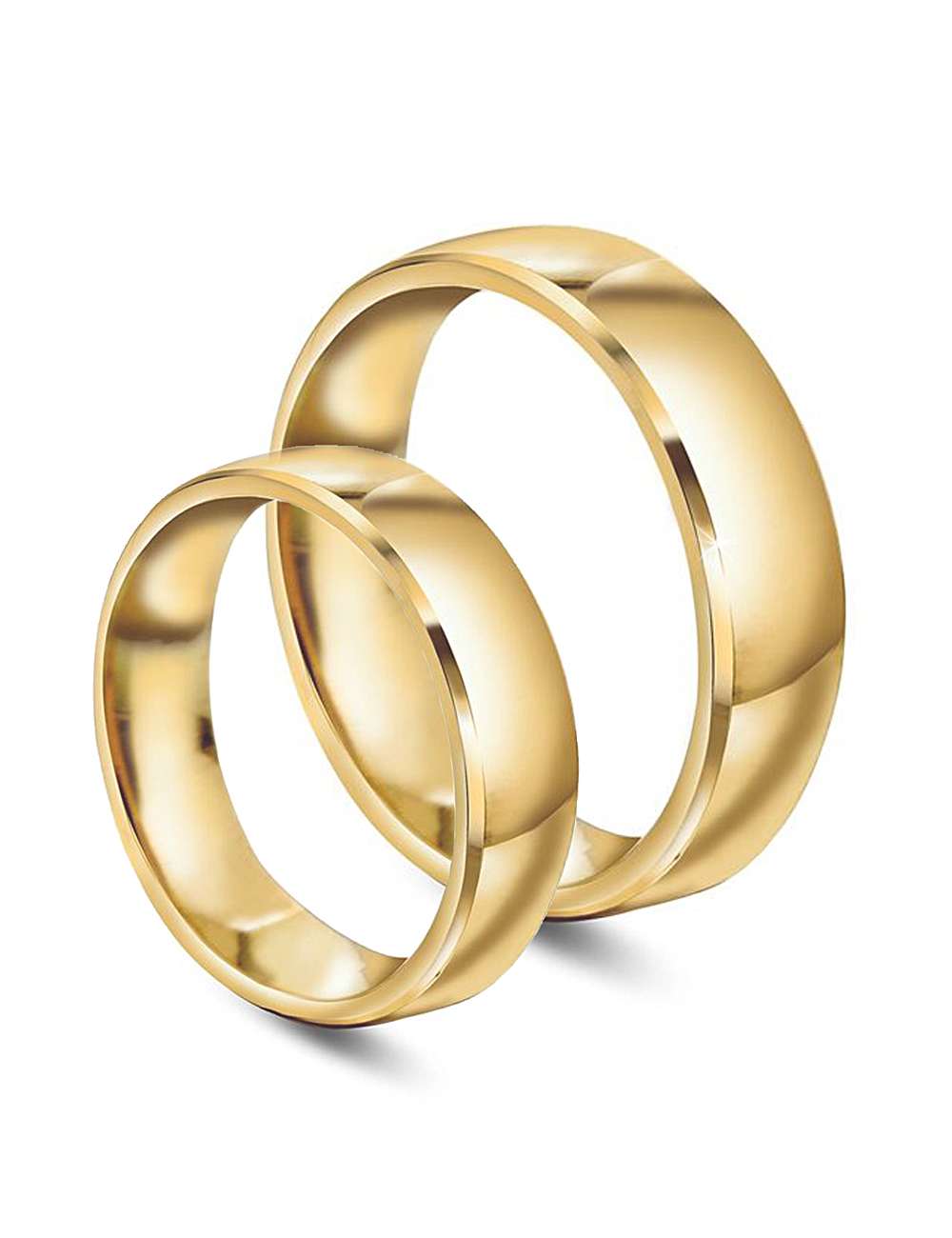 Giftering-Forlovelsesring 5 mm bred
