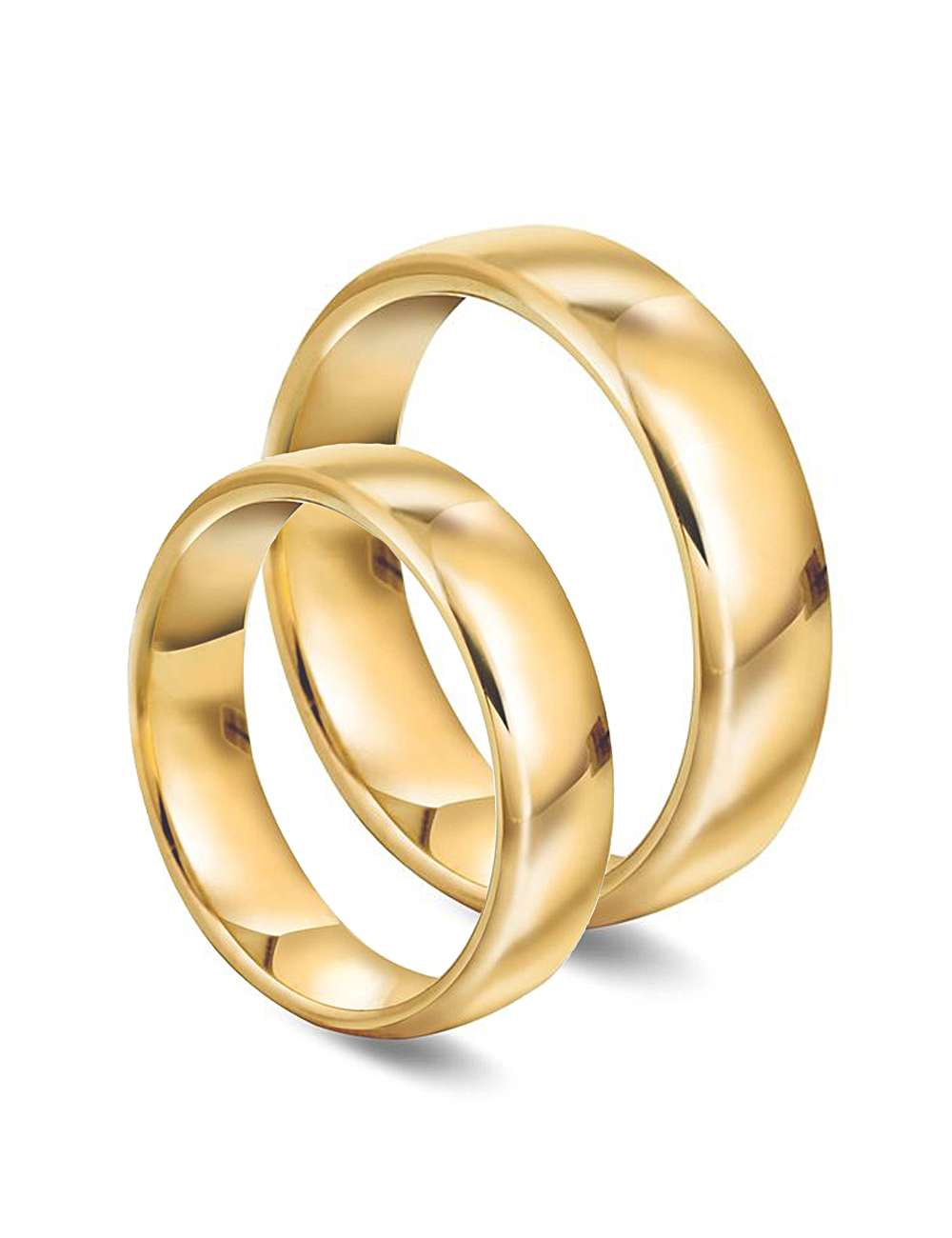 Giftering-Forlovelsesring 5 mm bred