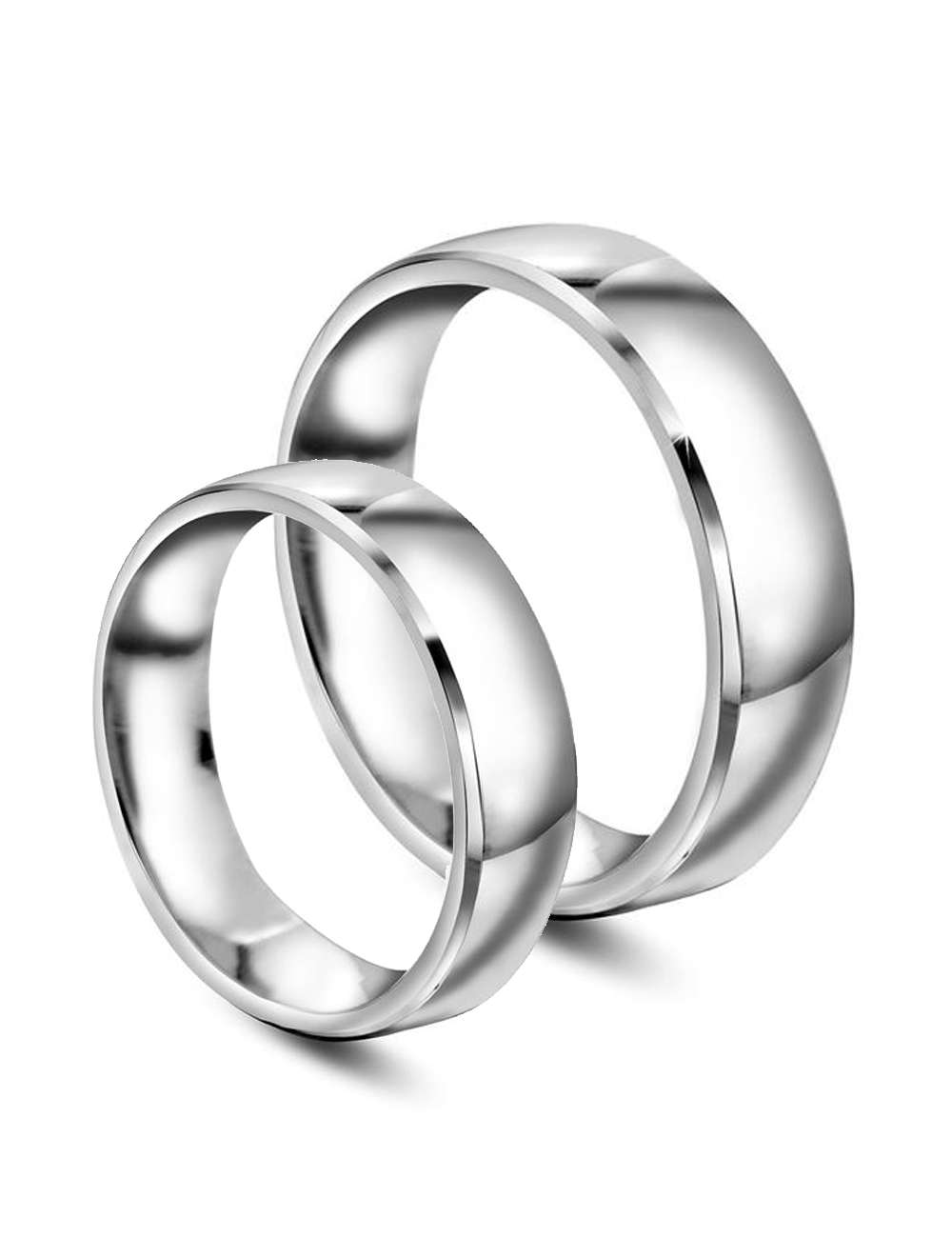 Giftering-Forlovelsesring 5 mm bred