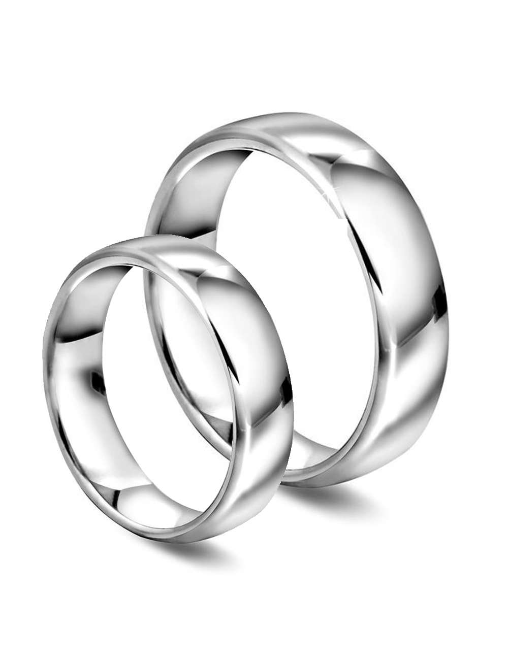 Giftering-Forlovelsesring 5 mm bred