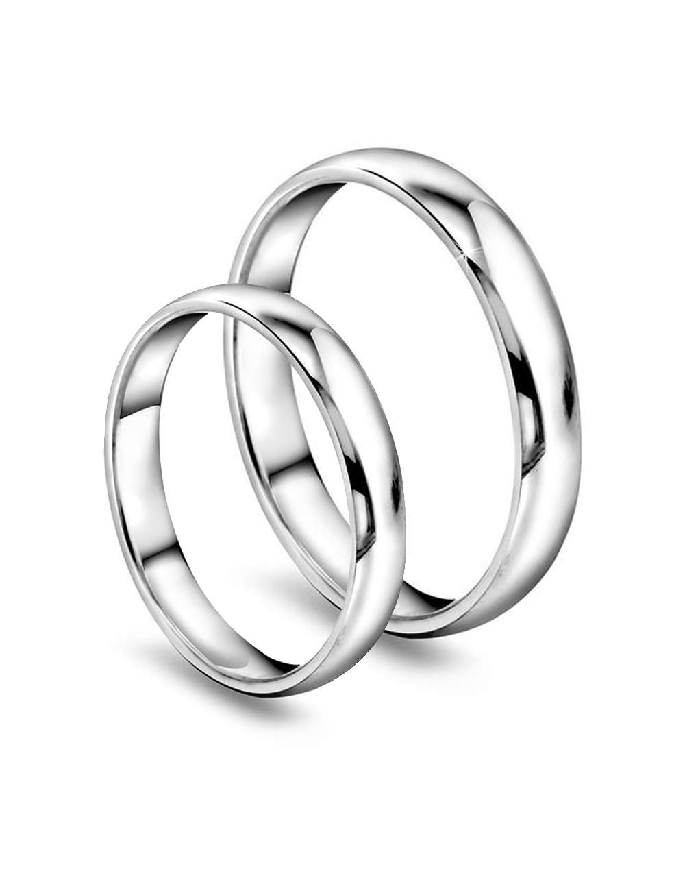 Giftering-Forlovelsesring 3 mm bred