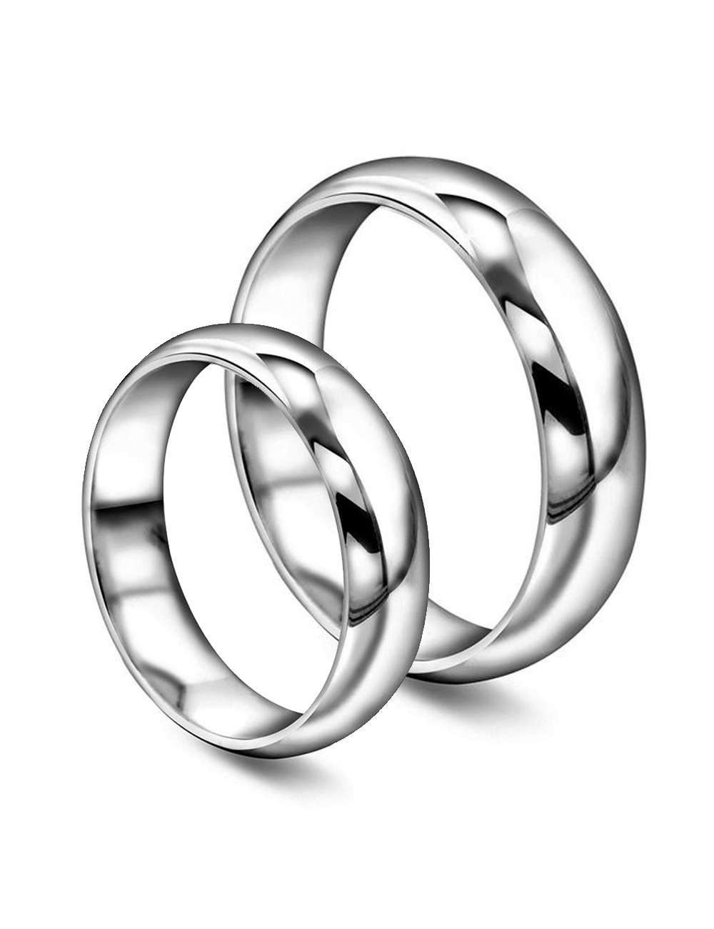 Giftering-Forlovelsesring 5 mm bred