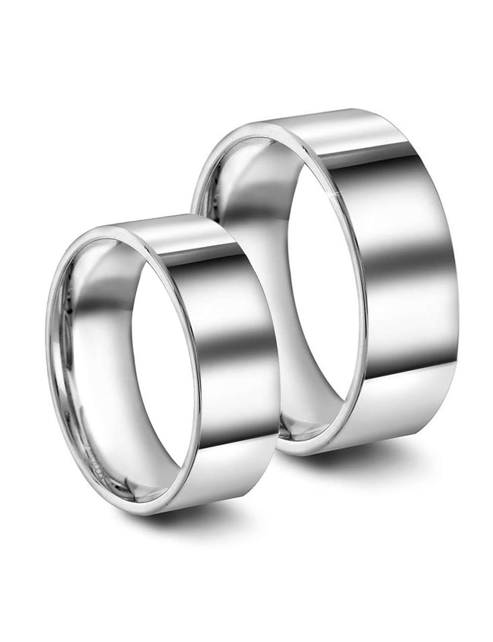 Giftering-Forlovelsesring 7 mm bred