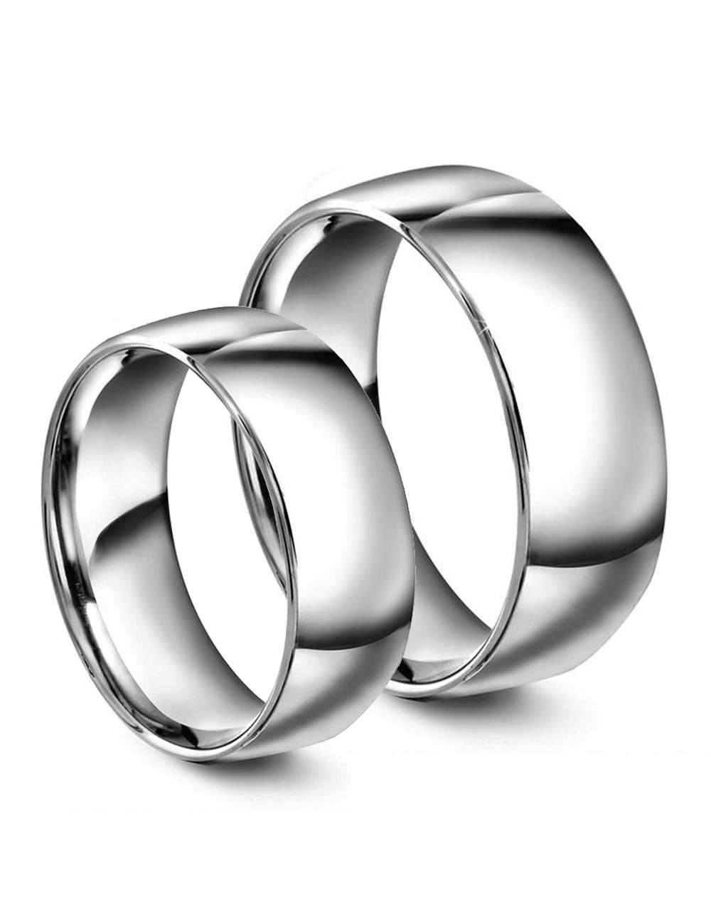 Giftering-Forlovelsesring 7 mm bred