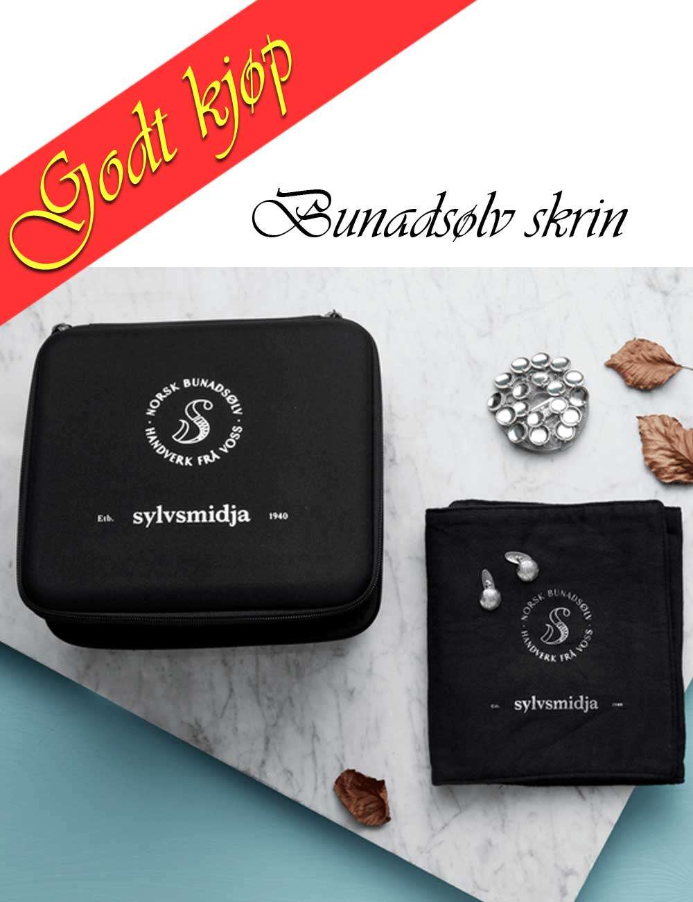 Bunadsølv Skrin