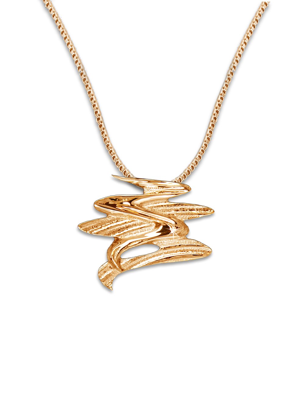 Nordlys Aurora gull anheng