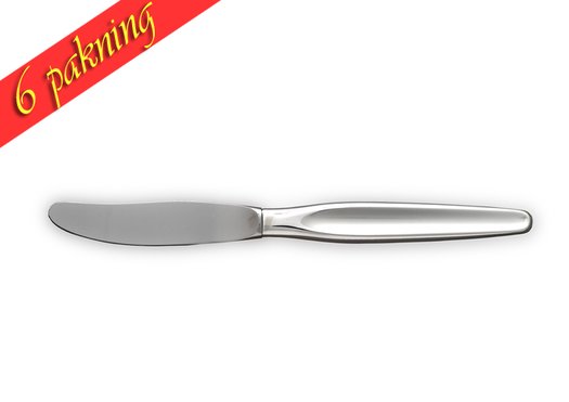 6 pakning  Aase liten spisekniv langtskaft 510303 