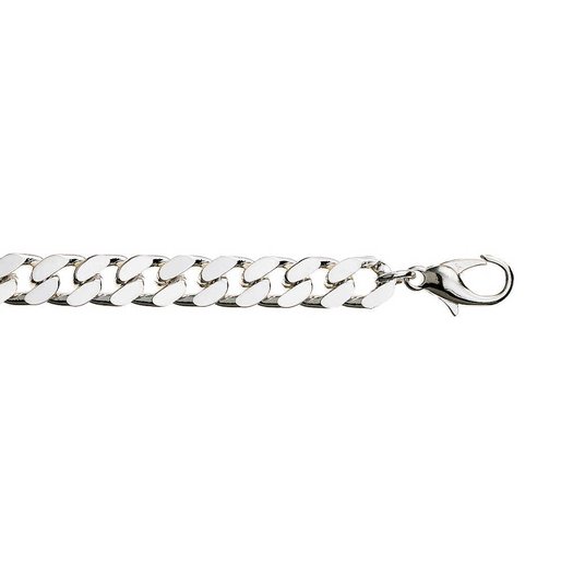 Panser armlenke i sølv 10,4 mm 21 cm