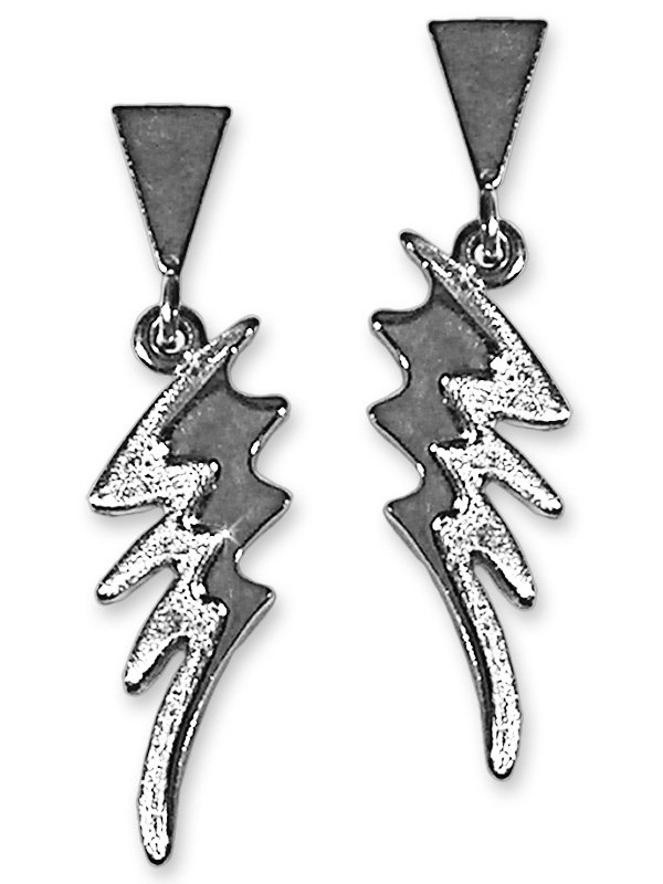 Nordlys  ørepynt sølv