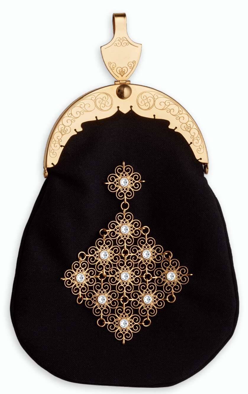 Bunadsølv veske nr. 331657 - blank