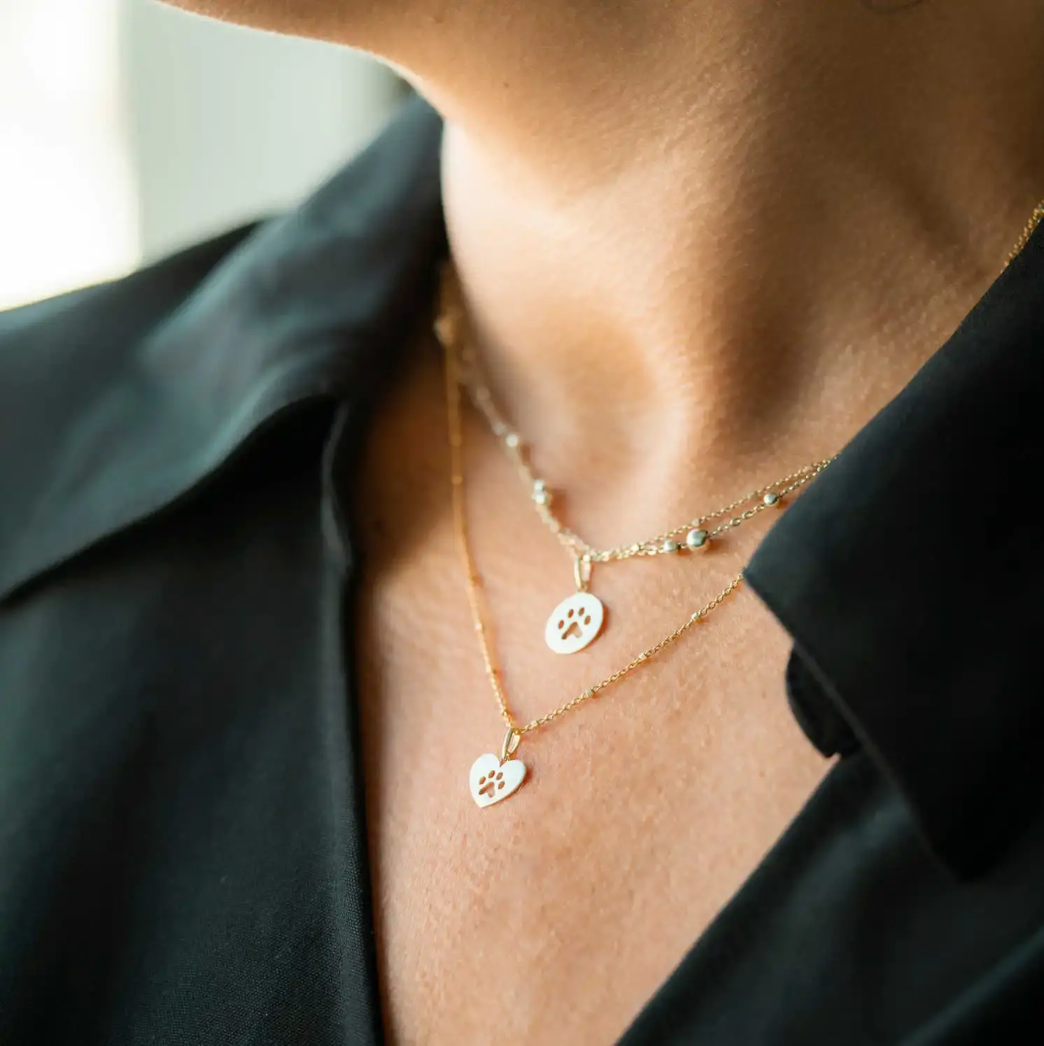 Anheng i gull Poten.