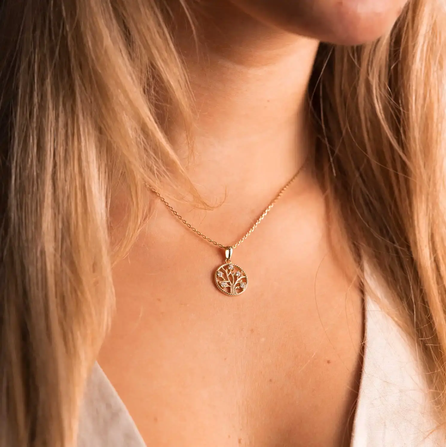 Livets Tre smykke i sølv.