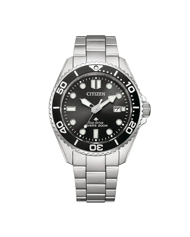 Promaster Sea Eco-Drive Stål / Sort