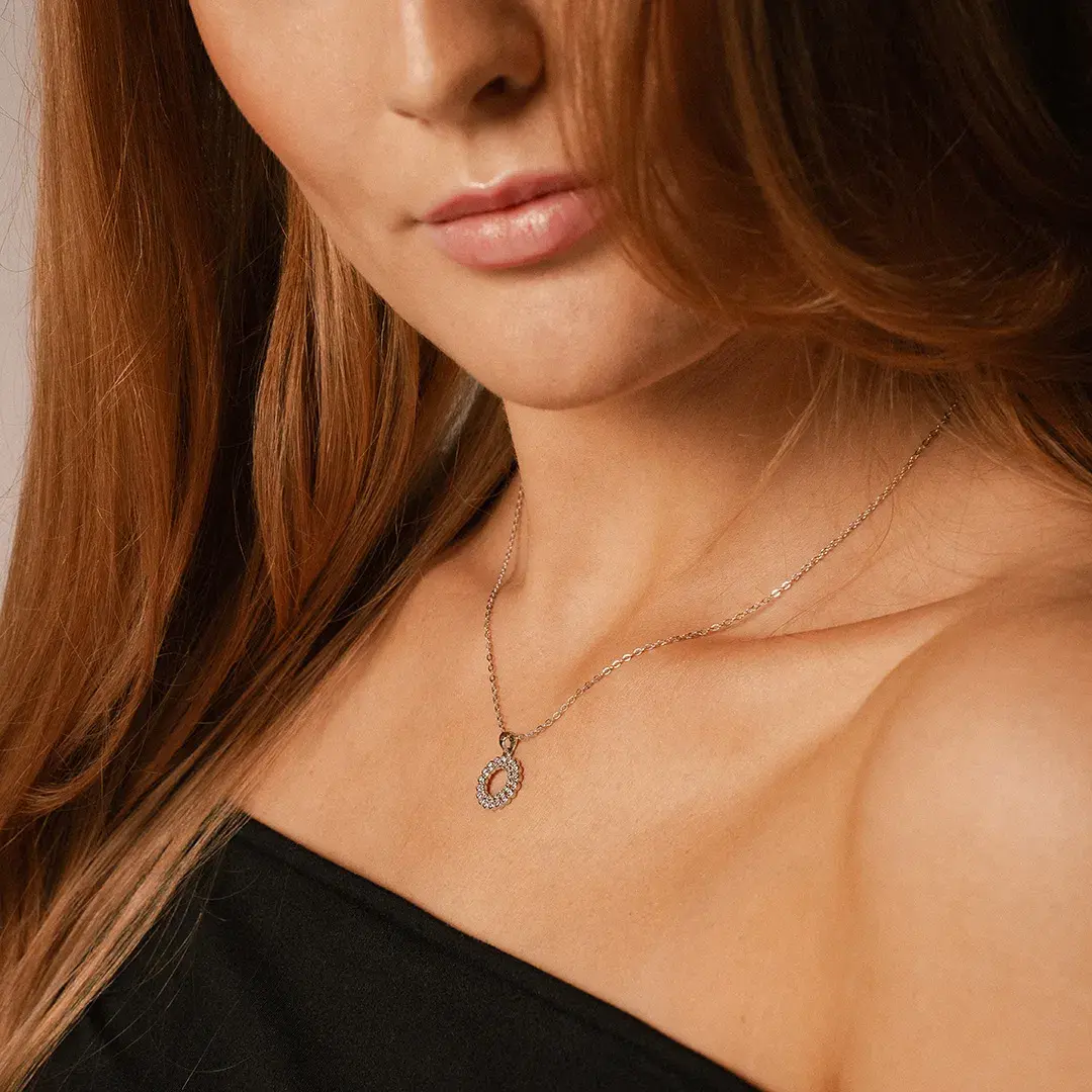 Aura smykke i 925 sølv.