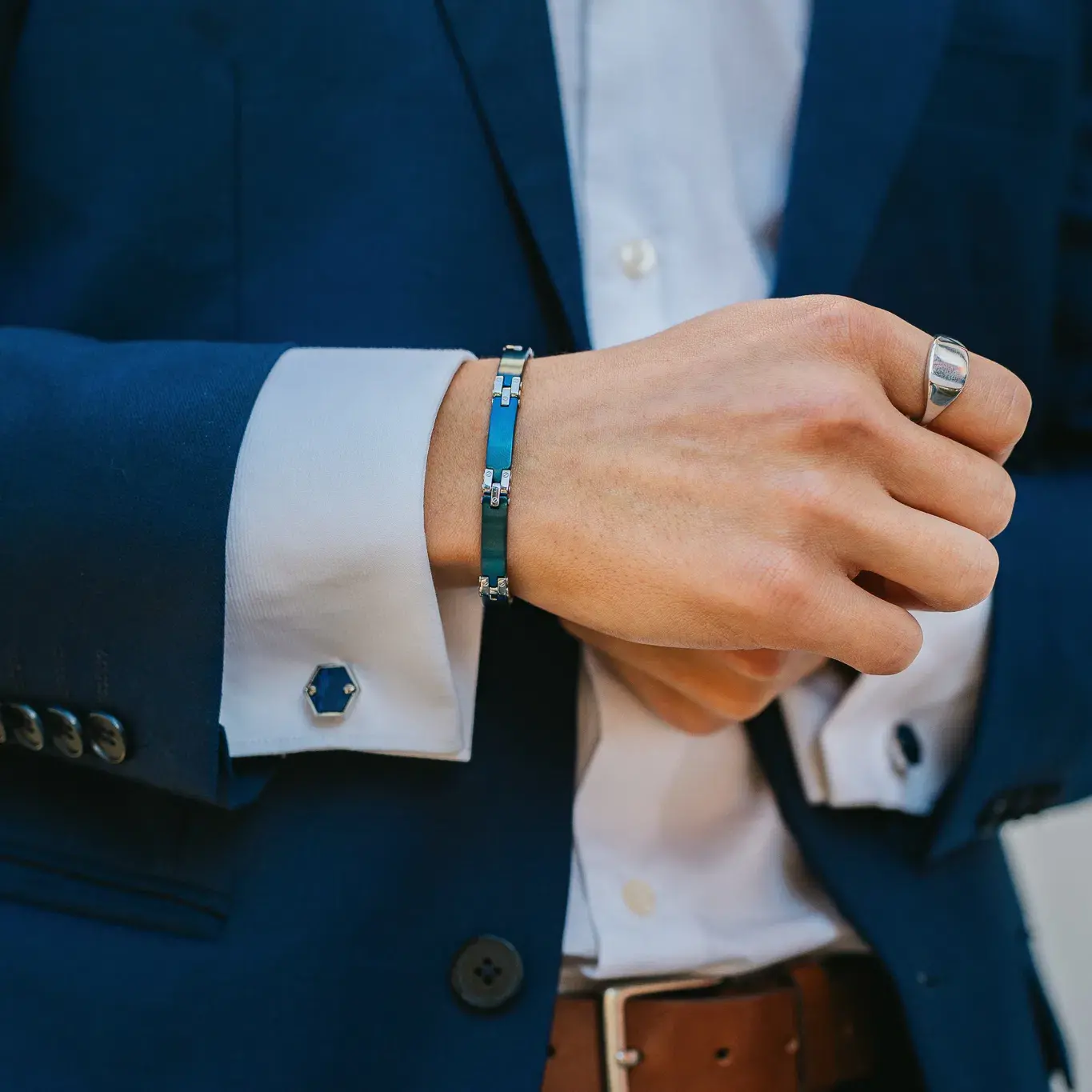 Armbånd i stål Alexander