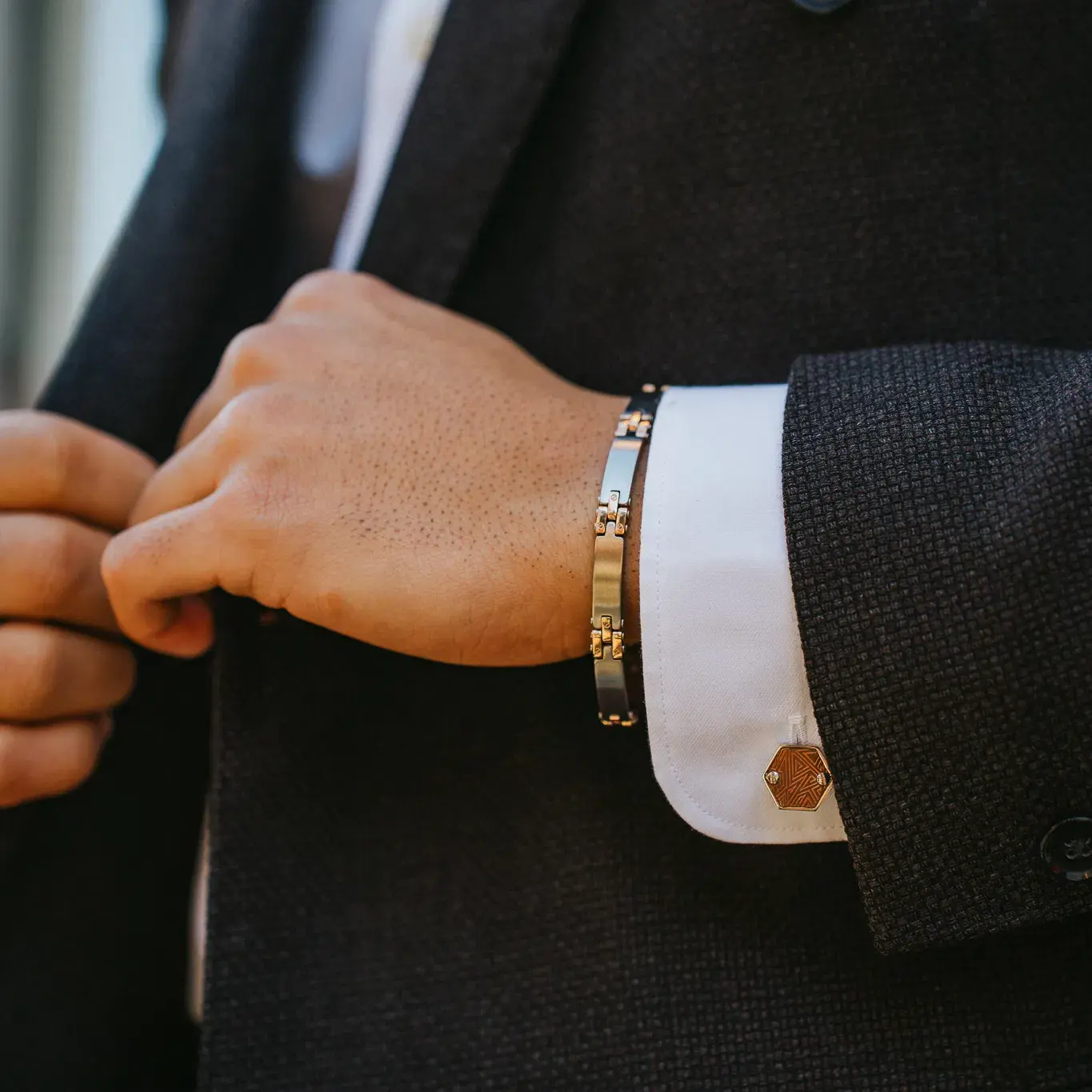 Armbånd i stål Alexander