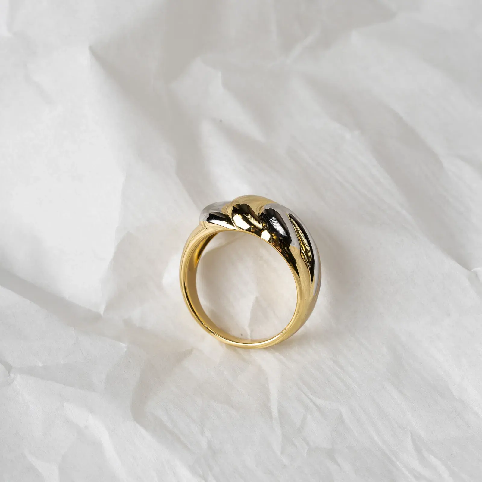 Fusion ring i 925 sølv.