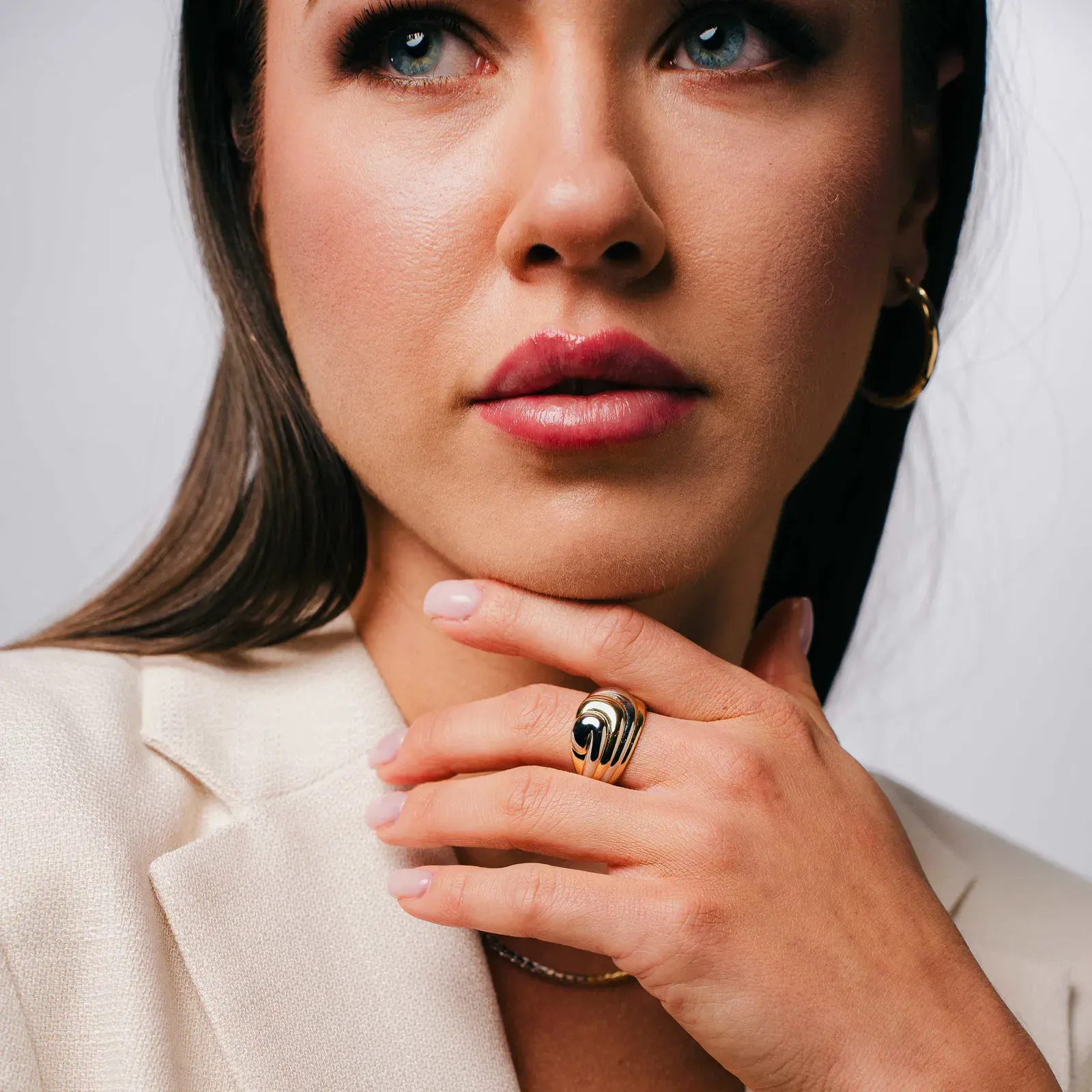 Fusion ring i 925 sølv.